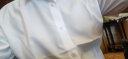 HLA海澜之家短袖衬衫男尖领吸湿速干商务正装衬衣男 晒单实拍图