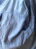 皮尔卡丹（pierre cardin）外穿垂感纯棉衬衫女24春夏韩版宽松休闲薄款衬衣长袖防晒上衣 蓝色 L 【105-115斤】 实拍图