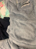 从心珊瑚绒情侣睡衣秋冬季加厚保暖家居服男士睡衣长袖大码居家服套装 B 3203 M 女 身高155-160重80-100斤 实拍图