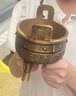 吉善堂全铜三足圆鼎摆件鼎盛千秋铜鼎香炉办公室桌面装饰商务开业礼品 高13cm三足鼎 实拍图