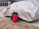 仟禧羊大众POLO车衣汽车罩防雨防水防晒罩四季遮阳冬季全车套防雪防霜 大众polo两厢车衣罩 车套外罩汽车罩 实拍图