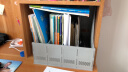 浩立信（LISON）四联文件框  灰色 办公桌面用品塑料文件框 文件夹收纳盒资料架办公用品 实拍图