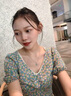 【定制刻字】欧芙丽999银四叶草项链女足银吊坠学生锁骨链银饰时尚饰品七夕情人节送女友生日礼物 白钻款 玫瑰花礼盒 实拍图