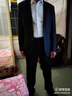 罗蒙西服男四季款修身职业商务正装上衣男士西装外套休闲单西男装 实拍图
