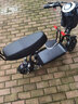 注力小哈雷便携电动车成年接送孩子电动款双人滑板车二轮迷你折叠电瓶车 黑色 双人座款 升级48V20AH锂电池 续航70-90KM 实拍图