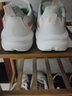 特步女鞋冬季新款网面跑步鞋轻便软底老爹鞋休闲运动鞋女 米紫【网面】 37 实拍图