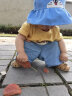 卡特兔儿童凉鞋夏季女宝宝公主鞋男婴童包头软底学步鞋 xz36棕色12.5cm 实拍图