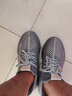 回力350椰子鞋男鞋2025冬季新款网面飞织鞋男休闲运动鞋减震跑步鞋潮 0117-灰色 43 实拍图