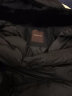 才子（TRIES）男装中长款羽绒服冬季新款獭兔毛立领保暖大衣连帽休闲潮外套 黑色 M(165/84A) 晒单实拍图