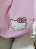Hello Kitty女童马甲儿童背心棉春装保暖2025新款洋气针织马夹秋季外穿童装 深粉碎花513057 130 CM适合125-135 实拍图