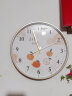 BBA 挂钟吉祥小清新客厅家用吉祥如意创意钟表挂墙12英寸A235玫瑰金 晒单实拍图