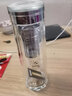 骆卡卡定制双层耐高温玻璃杯刻字喝茶杯子透明茶水分离杯保温杯高档办公室水杯男士大容量泡茶杯水晶杯 400ML 实拍图