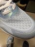 乔丹QIAODAN飞影team运动鞋男跑步鞋巭pro冬季密网防风减震回弹训练鞋 乔丹白极光绿 45 实拍图