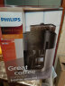 飞利浦（PHILIPS）美式咖啡机HD7762全自动家用办公室现磨一体磨豆机咖啡机家用7761 HD7761银色+电动奶泡器 实拍图