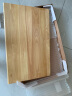 柏森优家 擀面板实木家用木制切菜板砧板加厚长方形超大和面揉面板大案板 实木擀面板大号80*50cm-单挡板 晒单实拍图