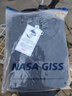 NASA GISS重磅260g纯棉短袖t恤男纯色圆领厚实不透纯白打底衫男女体恤上衣 铁灰色 4XL 体重210-230斤 实拍图