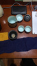 古石尊 旅行茶具套装 便携包式茶壶户外车载旅游茶杯 快客杯一壶二杯三杯带茶叶罐 圆乐快客    一壶三杯+包 实拍图