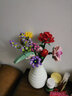 俐智（Loz）花束组装小颗粒积木玩具向日葵百合花花瓶玫瑰菊花装饰品鲜花DIY 1657 浪漫爱琴海(无花瓶) 实拍图