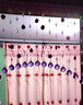 湘尚阁水晶珠帘玫瑰花免打孔门帘厕所洗手间玄关隔断阳台客厅卧室挂帘子 20条弧形(适合0.6-0.8米宽) 实拍图