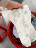 贝贝艾婴儿定型枕纠正头型护肩颈儿童枕头抑菌防螨记忆海绵四季透气通用 M码(3-12岁)淡蓝色 纯色 实拍图
