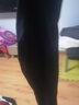 艾舞戈儿童舞蹈裤女孩芭蕾舞练功裤黑色弹力紧身拉丁舞直筒裤子芭裤长裤 【弹力棉】黑色（长裤） 150 码(身高150-160cm) 实拍图