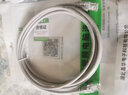 晶华 五类网线 CAT5类百兆高速网络跳线工程家用电脑路由器RJ45监控跳线8芯双绞成品线缆 灰色3米W183H 实拍图