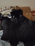 翊尚美长款羽绒棉服女2025新款女士外套秋冬款韩版宽松加厚棉袄面包服 黑色加厚款【加厚内里】 XL 【推荐130-145斤】 实拍图