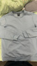 特步（XTEP）保暖卫衣男秋冬季运动服刺绣针织上衣男装休闲圆领加绒套头衫 冰川蓝-加绒款（0122） 2XL 实拍图