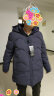 雅鹿奶奶羽绒服中长款中年人加厚冬装中老年妇女洋气时尚保暖外套 4700紫罗兰 5XL（推荐145-160斤） 实拍图