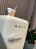 SMEG斯麦格 意大利原装进口 复古冰箱迷你家用小冰箱 节能电冰箱 美妆化妆品FAB5 奶白色 实拍图