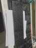 火银狐 蓝牙2.4无线有线键盘铝合金macBOOKOS静低音按键超薄剪刀脚电脑笔记本通用USB口 110键三键区 有线版-灰黑色 实拍图