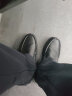 宜驰（EGCHI）皮鞋男士头层牛皮舒适耐磨透气时尚商务休闲鞋 JS1931 黑色 43 实拍图