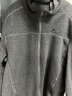 迪卡侬（DECATHLON）摇粒绒外套抓绒衣男保暖户外运动加厚秋绒衣冲锋衣内胆MH120 灰色 XL 实拍图