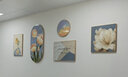 一面墙沙发背景墙装饰画2025最新款现代简约客厅挂画电视背景墙装饰壁画 静谧花开A 占墙尺寸：200*80cm 实拍图