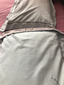 皮尔卡丹 冰丝四件套 丝滑床上被套床单夏季套件 1.8/2米床 天空蓝山灰 实拍图