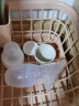 贝亲(Pigeon) 奶瓶 玻璃奶瓶 自然实感第3代奶瓶  新生儿 宽口径 婴儿奶瓶 80ml  AA185  SS码 0个月以上 实拍图