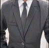星禾莱DK制服一套休闲西装男套装痞帅高校学生小西服男女班服外套学院风 西服+衬衫+长西裤+领*带 3XL 154-172斤 实拍图