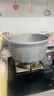 MGC麦饭石汤锅炖锅家用双耳锅泡面锅煮锅煲汤锅电磁炉燃气灶适用 28cm月光石灰汤锅 实拍图