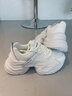 奥古狮登（Agsdon）老爹鞋女秋季网面厚底鞋子女跑步鞋女运动鞋女鞋 233050 白 35 实拍图