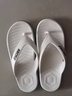 利达妮（TZLDN）广东夹脚人字拖男夏季外穿防滑户外旅游沙滩踩屎感夹脚凉拖鞋男士 白色 42 (标准码) 实拍图
