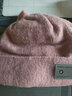 北诺 帽子女冬针织毛线帽子男女通用脖套面罩加绒保暖户外御寒护耳帽 粉色（帽子围脖面罩 三件套） 实拍图