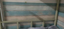 安贝易自粘墙纸贴纸带胶大学生宿舍自贴卧室客厅背景防水家具翻新贴新款 蓝色木纹 60厘米宽X3米长 实拍图