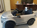 星辰皓路虎儿童电动车宝宝四轮越野充电汽车小孩带遥控可坐人玩具车童车 【烤漆银四驱】早教+摇摆+避震+软胎+皮座椅 实拍图