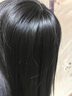 恒发假发女自然全头套长发长直发中长发逼真时尚女士真发齐刘海式 自然黑(大码)+五件套 长发 实拍图
