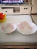 陶趣居日式盘子日本制造樱花餐具套装碗盘3D樱花雨面设计陶瓷套装间取樱 6.6英寸钵 实拍图
