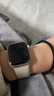 达梭适用苹果手表表带apple watch10/S9液态硅胶iwatchSE/7/8运动表带男女潮流创意ultra运动防水表链 新款-星光色 40/41/42mm（标准码） 实拍图