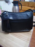 苡夏包包女包软皮中年妈妈包2023新款单肩包女韩版时尚斜挎包休闲百搭 黑色 实拍图