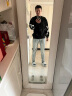 Calvin Klein Jeans春秋男士时尚醒目ck字母印花休闲圆领套头卫衣J321659 BEH-太空黑 S 晒单实拍图