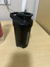 代玺摇摇杯男女士健身运动水杯蛋白粉大容量搅拌杯喝水杯子塑料奶昔杯 黑色【配搅拌球】 500ml 实拍图