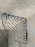 摩恩（MOEN）精铜卫浴五金挂件浴室三角架置物架卫生间三角篮收纳篮 单层角篮（198.7*198.7*106mm） 实拍图